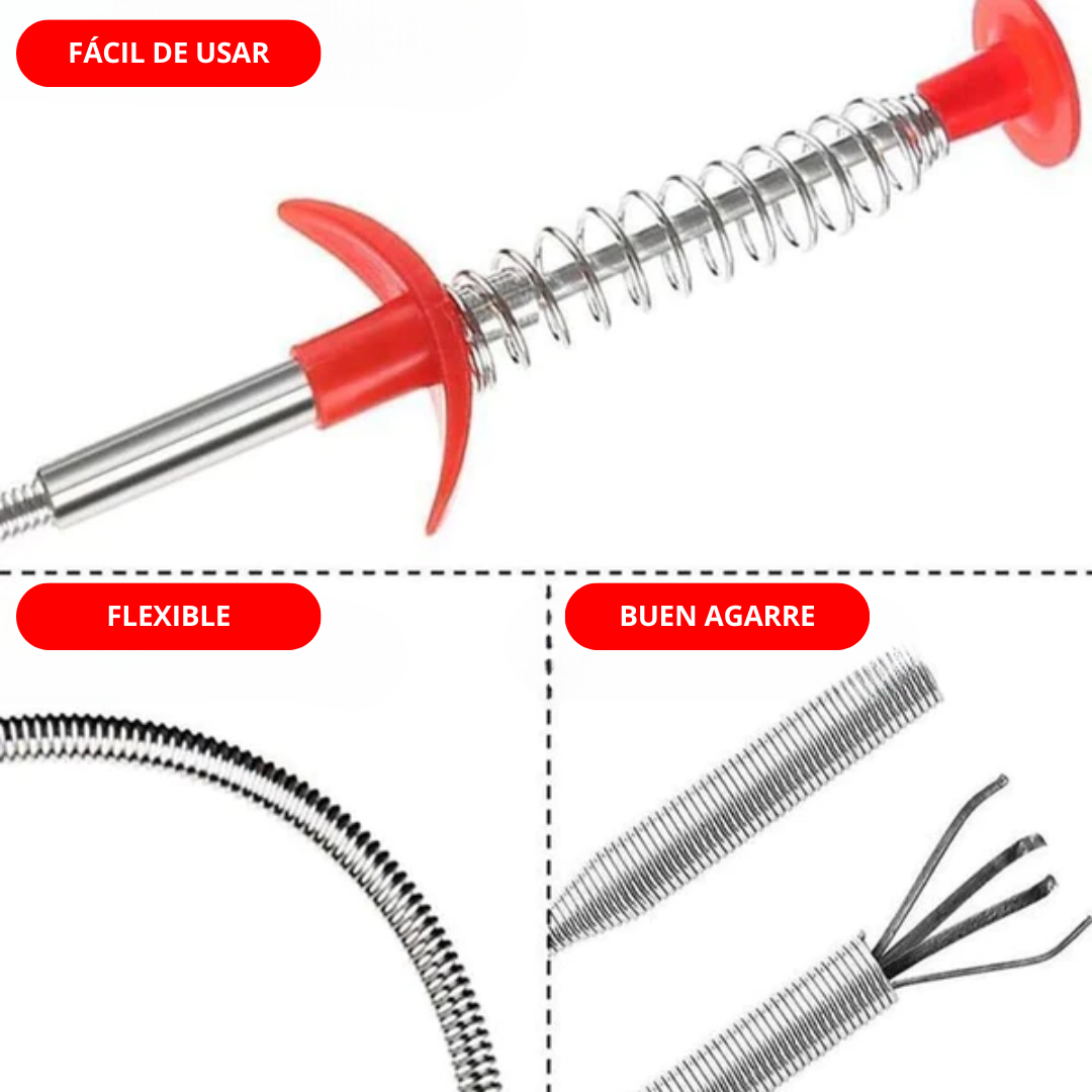 FlexiFix™ - Herramienta para alcantarillado con agarre flexible | Oferta Exclusiva 2x1